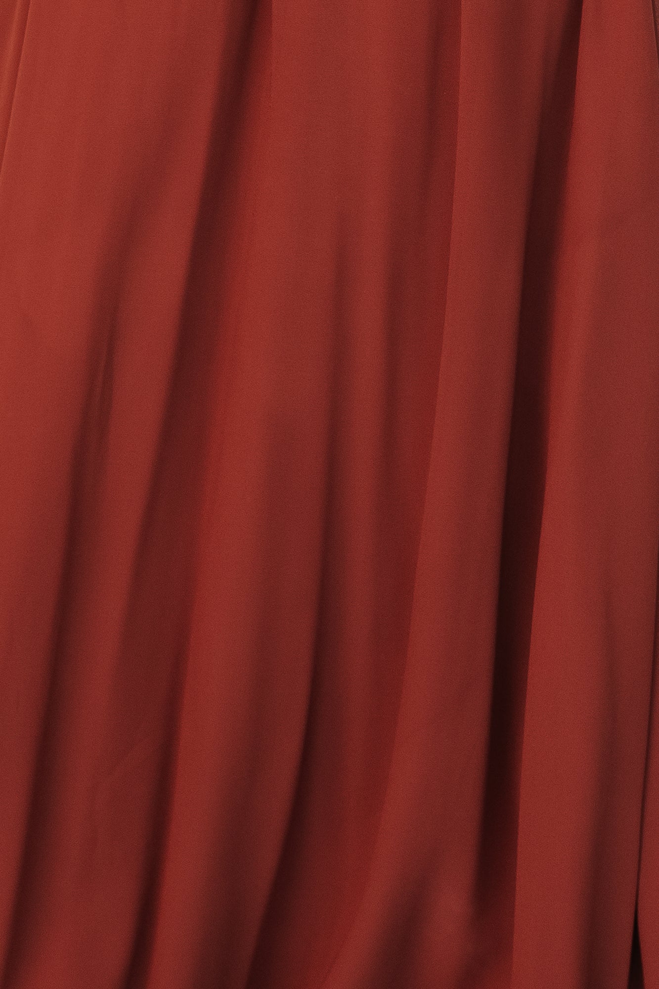 Birdie Chiffon Fabric Swatch in Cinnamon | Maxi Dress Material Sample