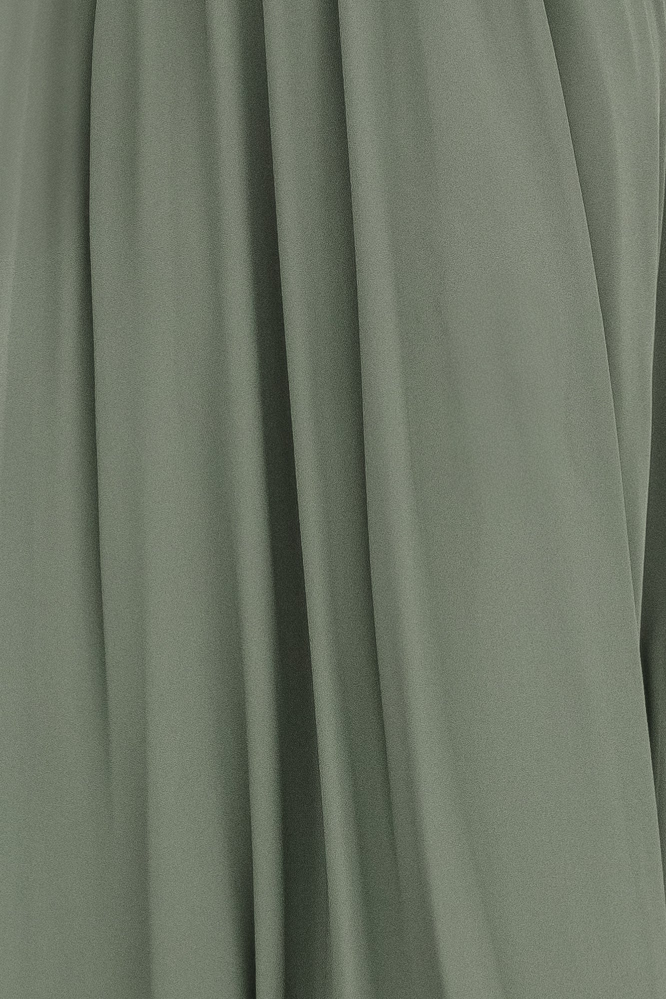 Birdie Chiffon Fabric Swatch - Dark Sage Sample