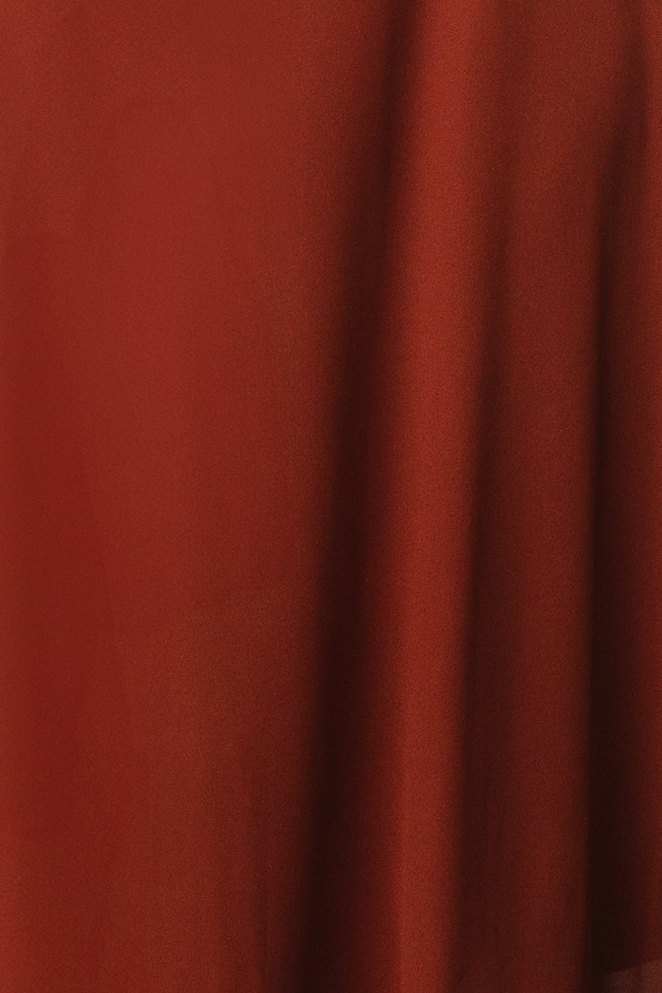 Colette Chiffon Fabric Swatch in Cinnamon | Lightweight Material