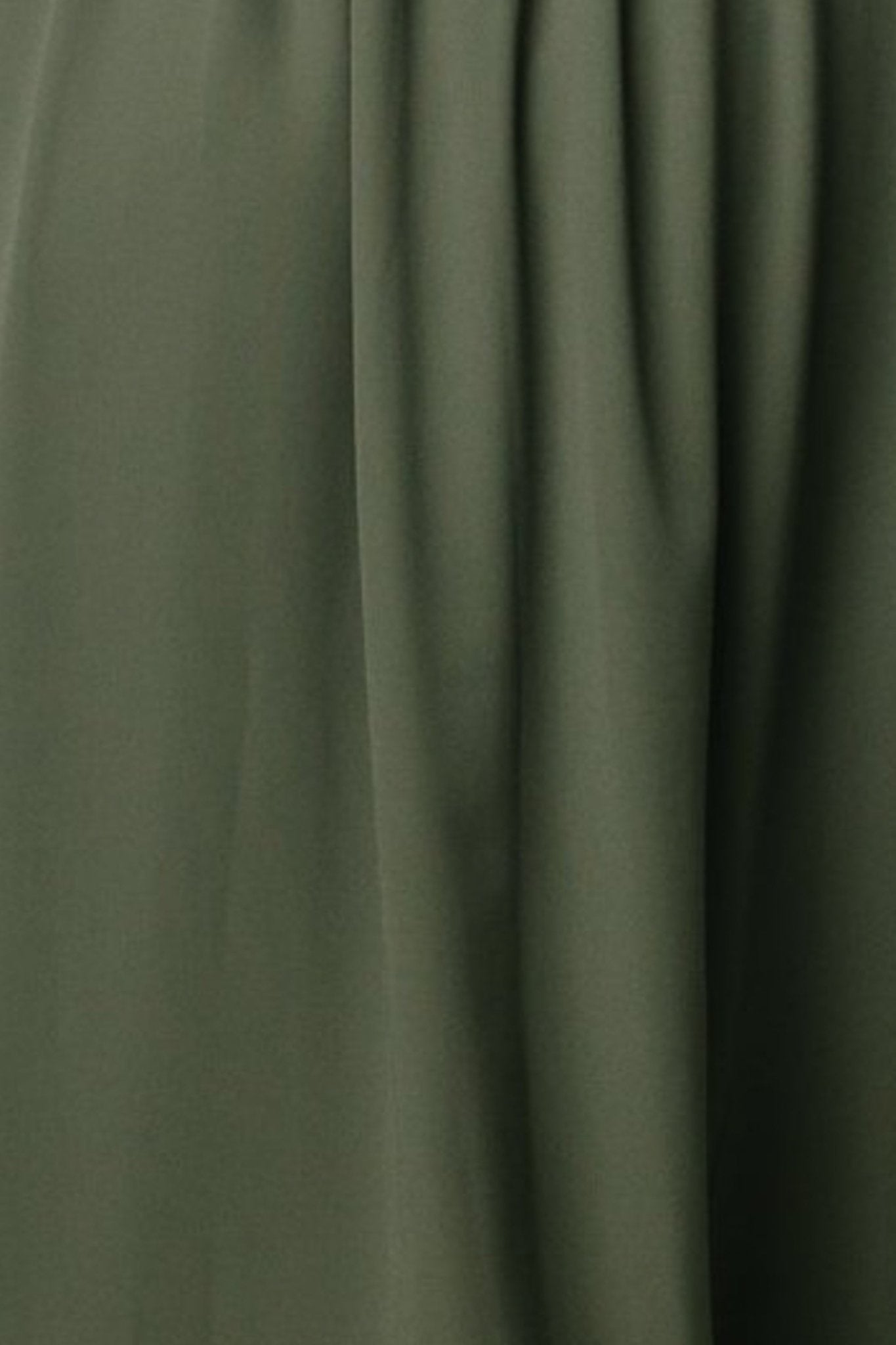 Colette Chiffon Fabric Swatch - Dark Sage Color Sample