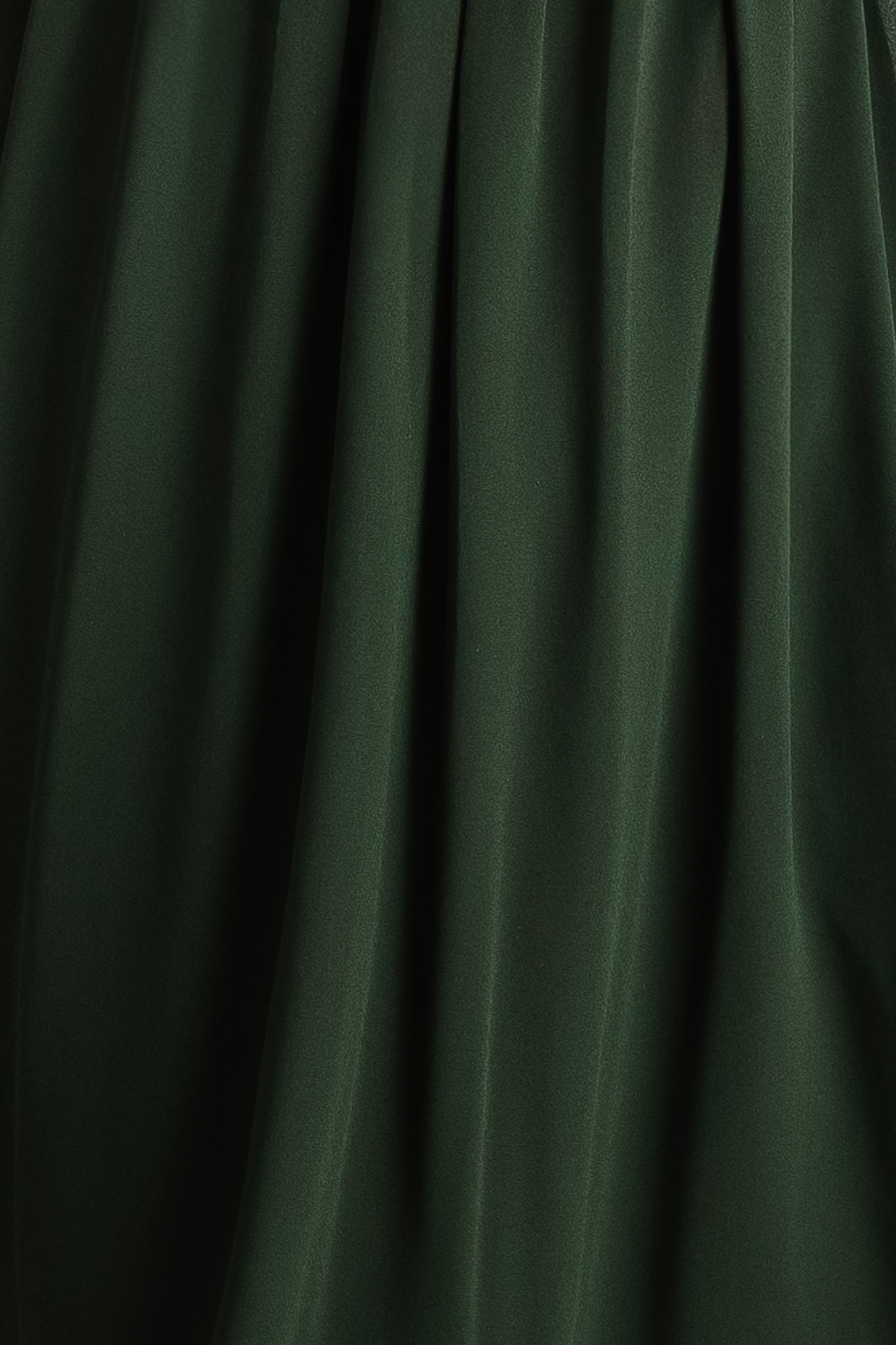 Colette Chiffon Fabric Swatch - Lightweight Evergreen Material