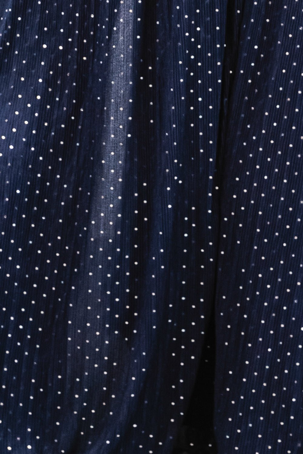 Grace Sparkle Navy Fabric Swatch Sample for Maxi Dress