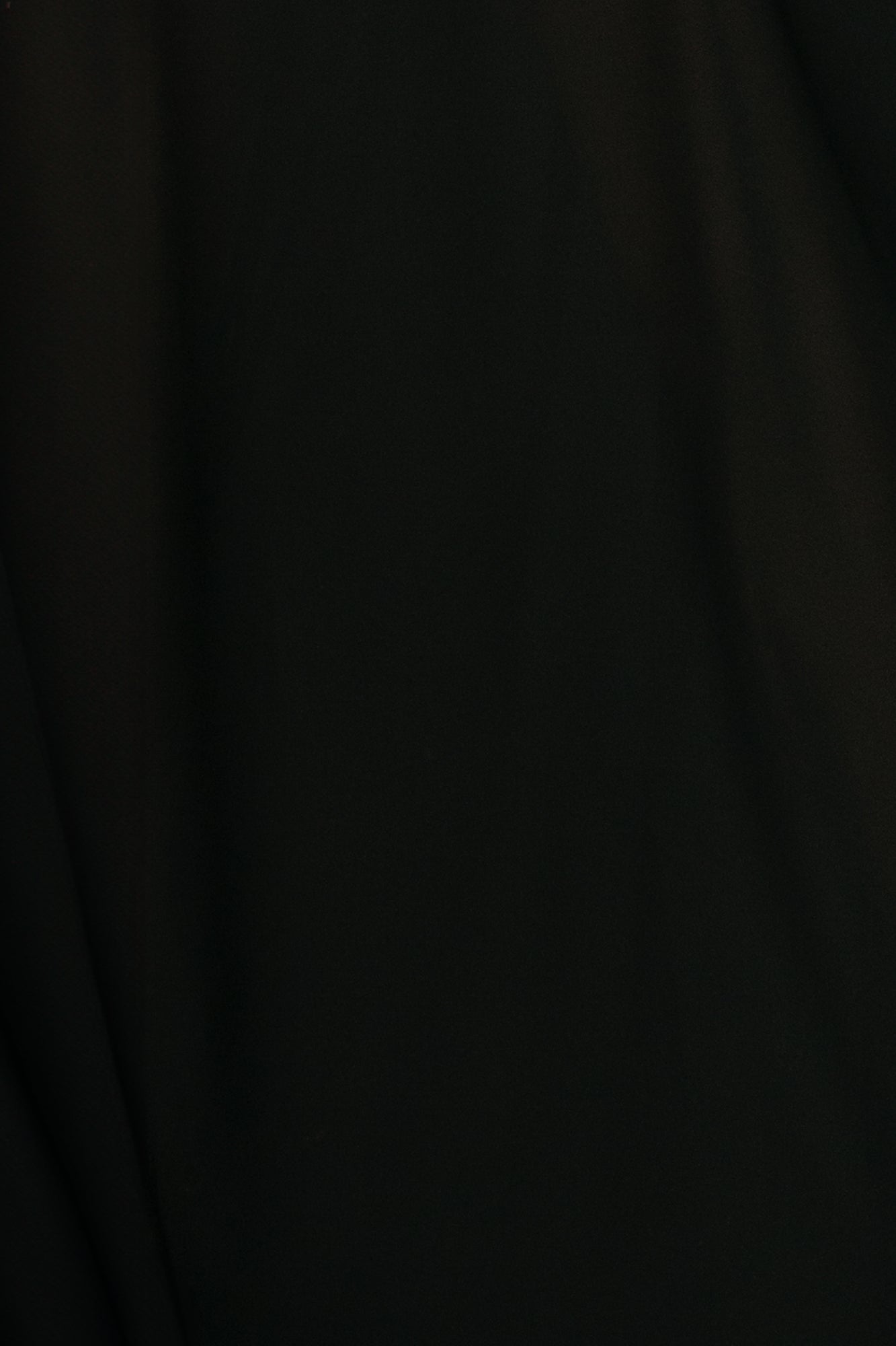 Black Kia Chiffon Fabric Swatch Sample | High-Quality Material