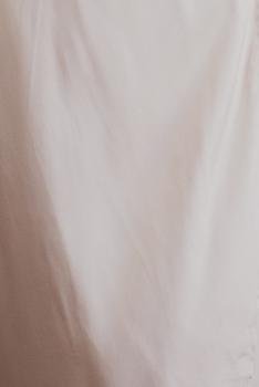 Krystal Satin Fabric Swatch in Champagne | 3x4" Sample