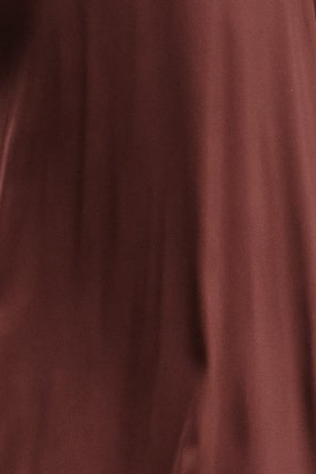 Krystal Satin Fabric Swatch - Dark Clove Color Sample