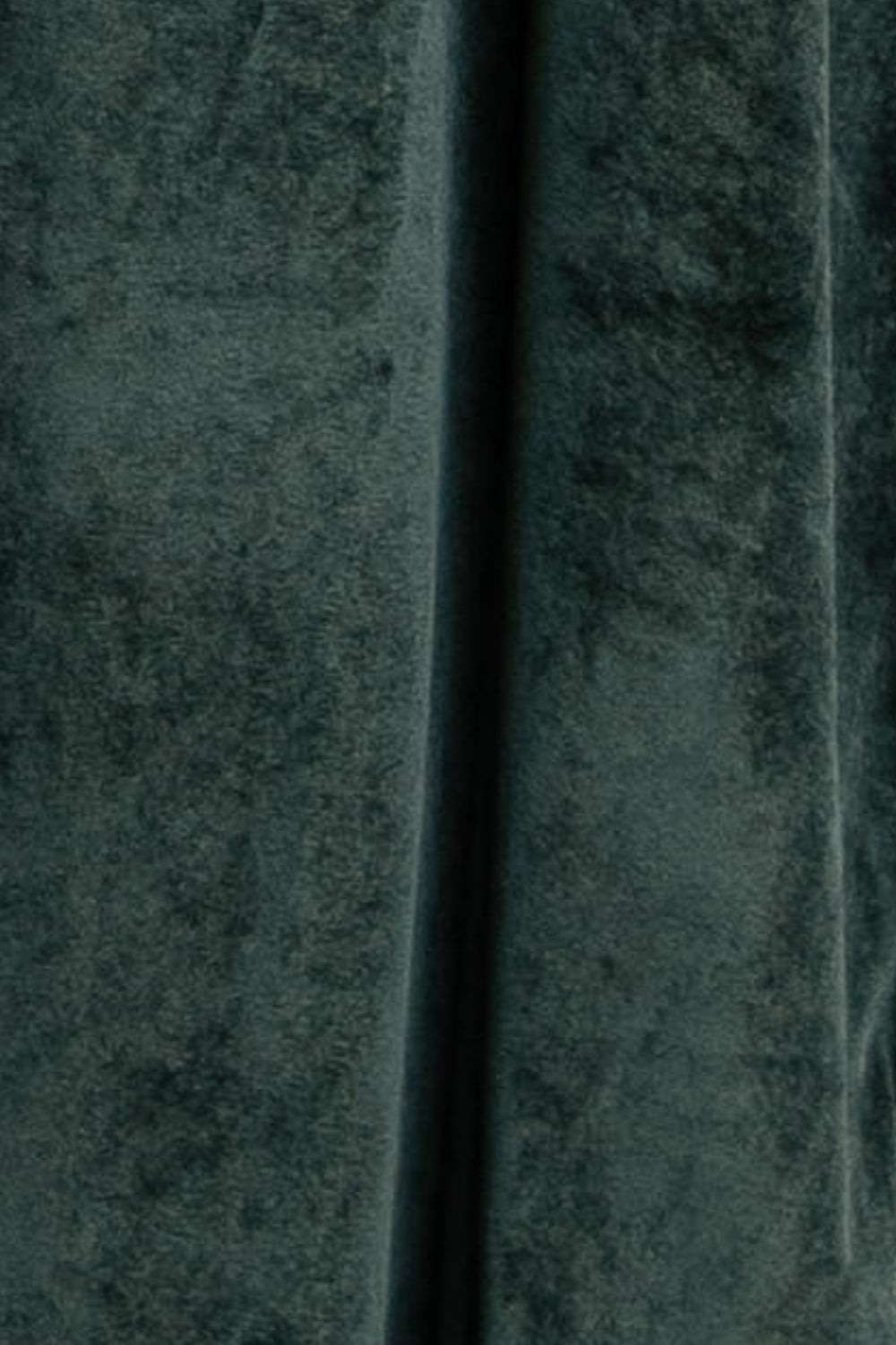 Meghan Velvet Fabric Swatch - Deep Green Sample
