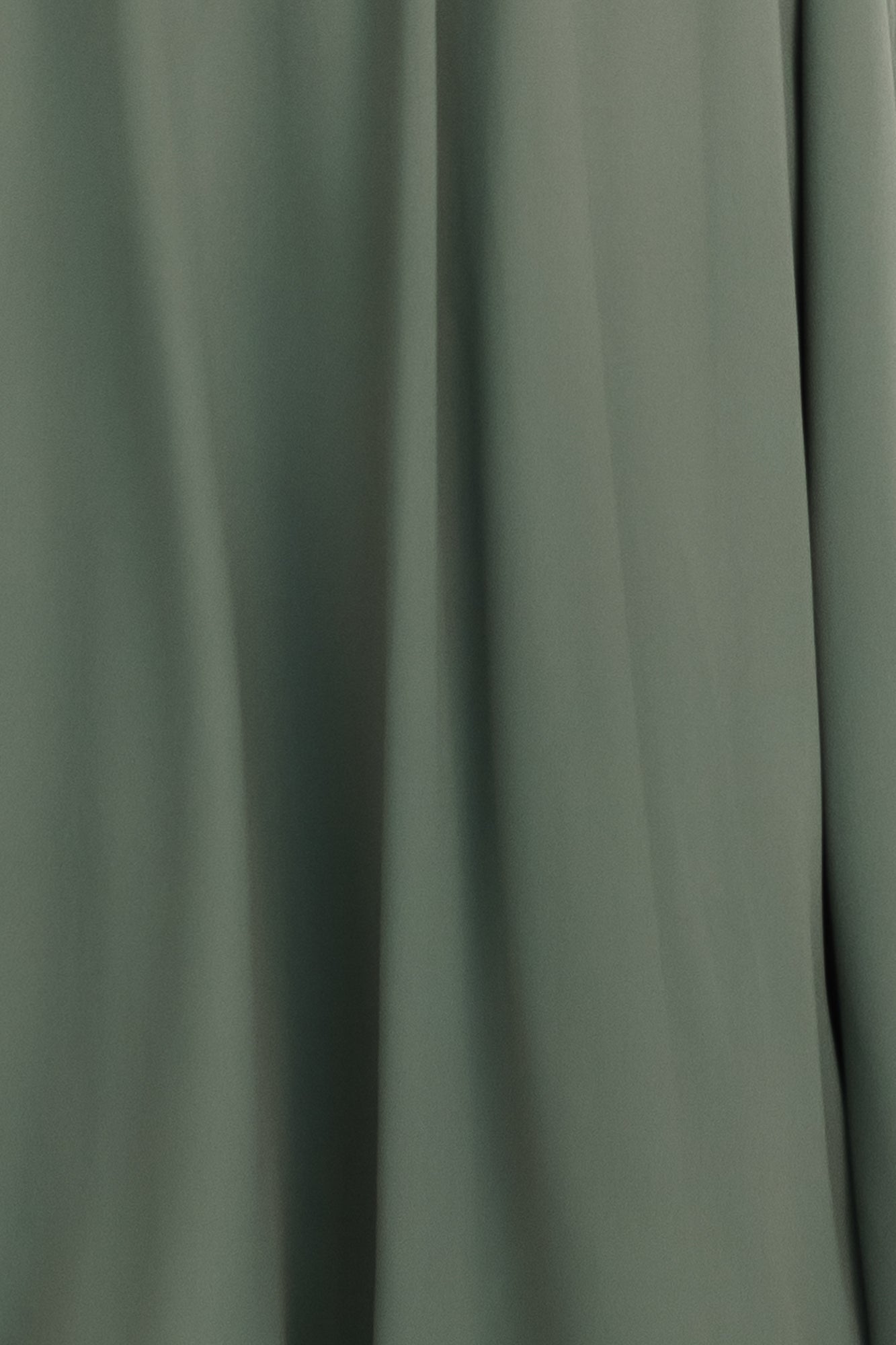 Naomi Chiffon Fabric Swatch - Dark Sage Sample