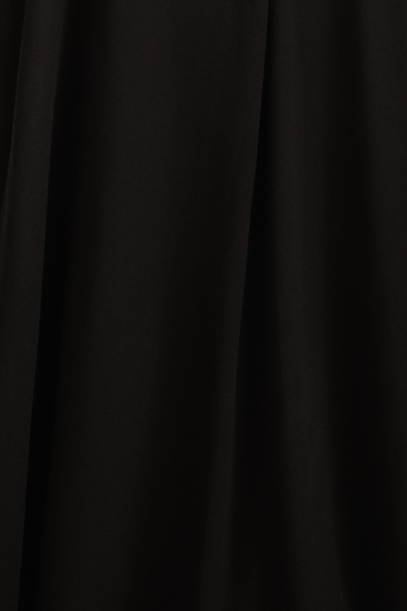Olivia Chiffon Fabric Swatch - Black | Lightweight Material