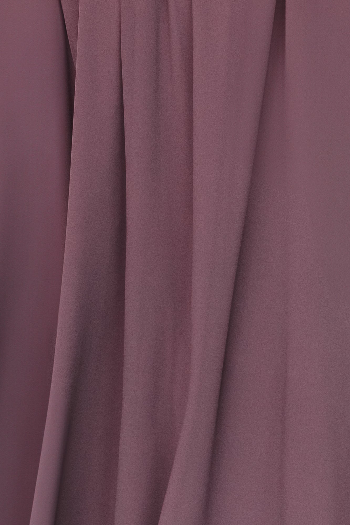 Rebecca Chiffon Fabric Swatch in Vintage Plum | Lightweight Material