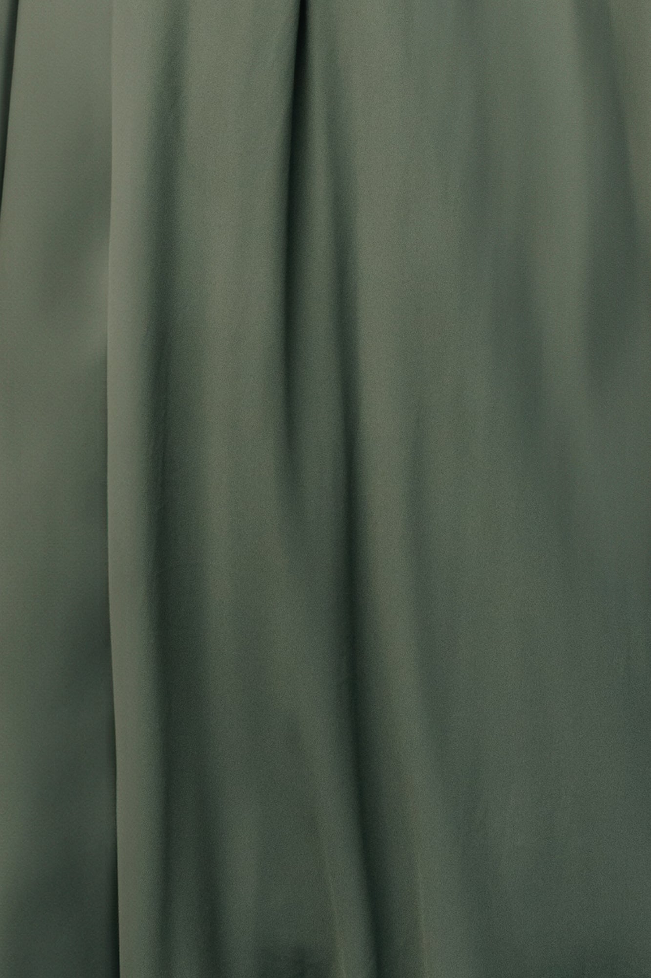 Dark Sage Sierra Chiffon Fabric Swatch | Lightweight Dress Material